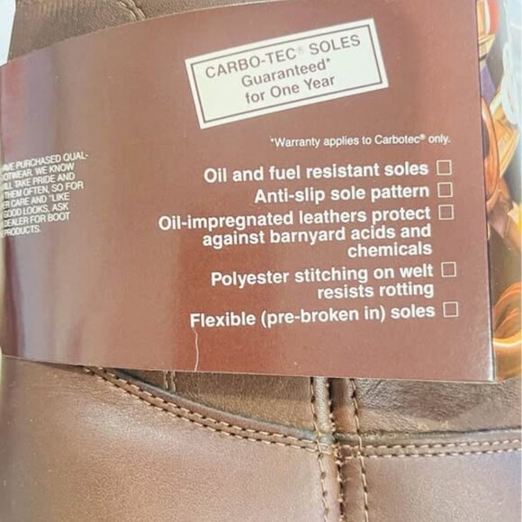 Men’s Durango work boot - Brown - New - 12 inch main image 7